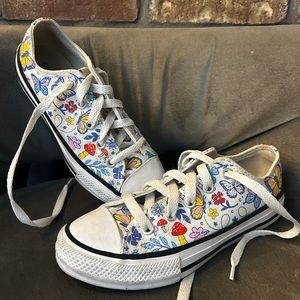 Converse Butterfly Sneakers Size 13
